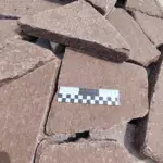Лемезит галтованный 1 м³ (19-22 м²), плитняк 50-55 мм для мощения парковок, тротуаров, коммерческий и общественных территорий
